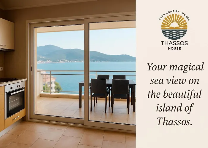 Villa Golden Sea View -thasos House Skala Potamia (Thasos)