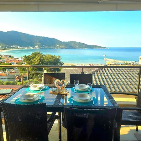 Βίλα Golden Sea View -thasos House Σκάλα Ποταμιάς